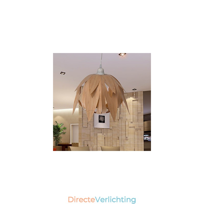 Vintage creatieve kooivogel kroonluchter van bamboe