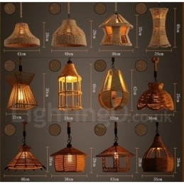 1 Licht Rustieke Lodge Hanglamp Café Hennep Touw Hanglamp