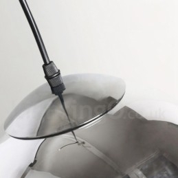 1 Lichts Moderne Hedendaagse Plating Café Glazen Hanglamp