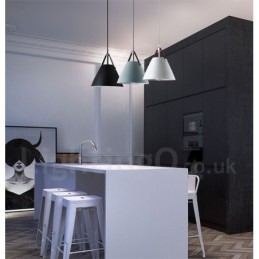 1 Lichte Scandinavische Stijl Hanglamp Vintage Hanglamp