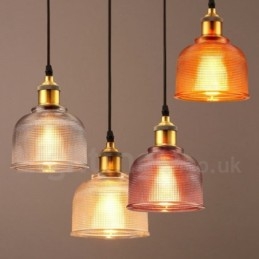 1 Lichts Moderne Hedendaagse Café Multi Kleuren Glazen Hanglamp