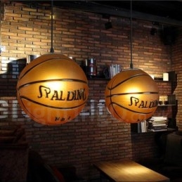 1 Licht Vintage Moderne Hedendaagse Basketbal Glazen Kap Hanglamp