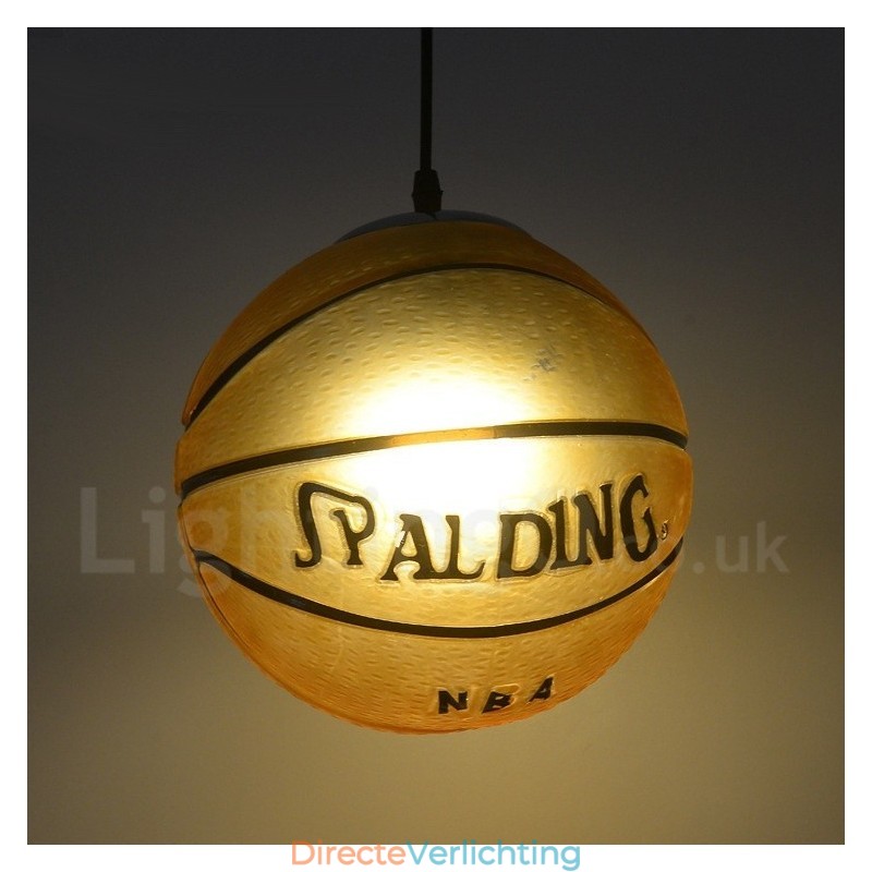 1 Licht Vintage Moderne Hedendaagse Basketbal Glazen Kap Hanglamp
