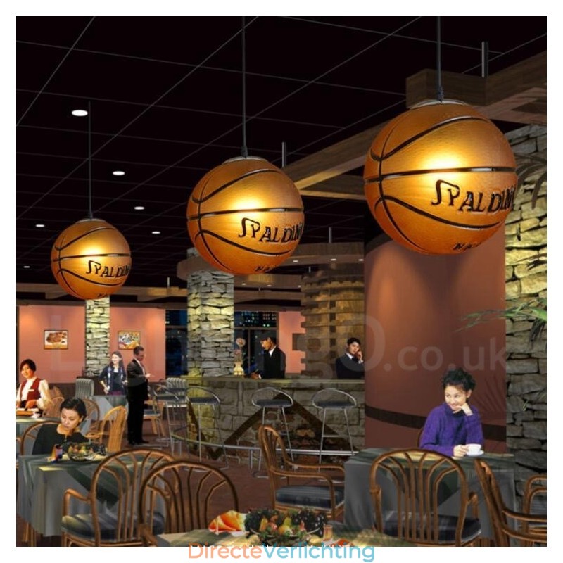 1 Licht Vintage Moderne Hedendaagse Basketbal Glazen Kap Hanglamp