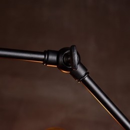 Creatieve 8-lichts geborstelde nikkel kroonluchter