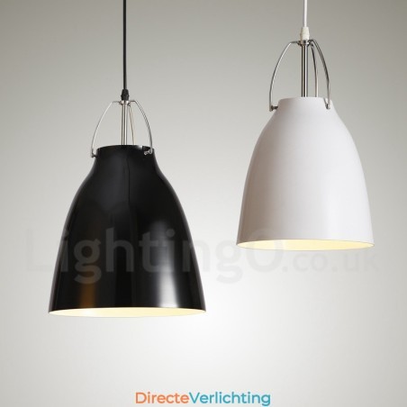 1-lichts moderne, eigentijdse hanglamp van aluminiumlegering met kap van aluminiumlegering 1-lichts moderne, eigentijdse hanglamp van aluminiumlegering met kap van aluminiumlegering