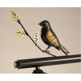 3-lichts retro rustieke stalen hanglamp met glazen kap