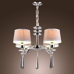 Moderne eigentijdse traditionele klassieke rustieke lodge vintage eiland kristal chroom metalen kroonluchter