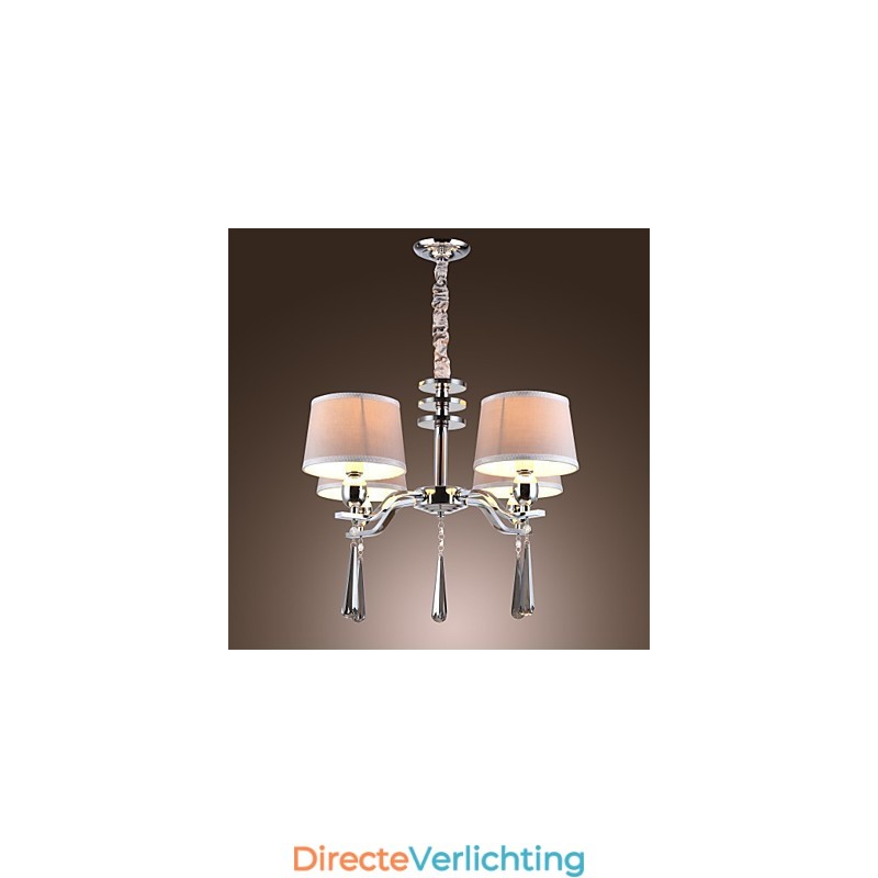 Moderne eigentijdse traditionele klassieke rustieke lodge vintage eiland kristal chroom metalen kroonluchter