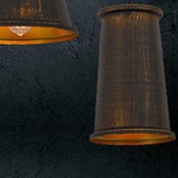 3-lichts kroonluchter mini-stijl moderne eigentijdse metalen hanglamp