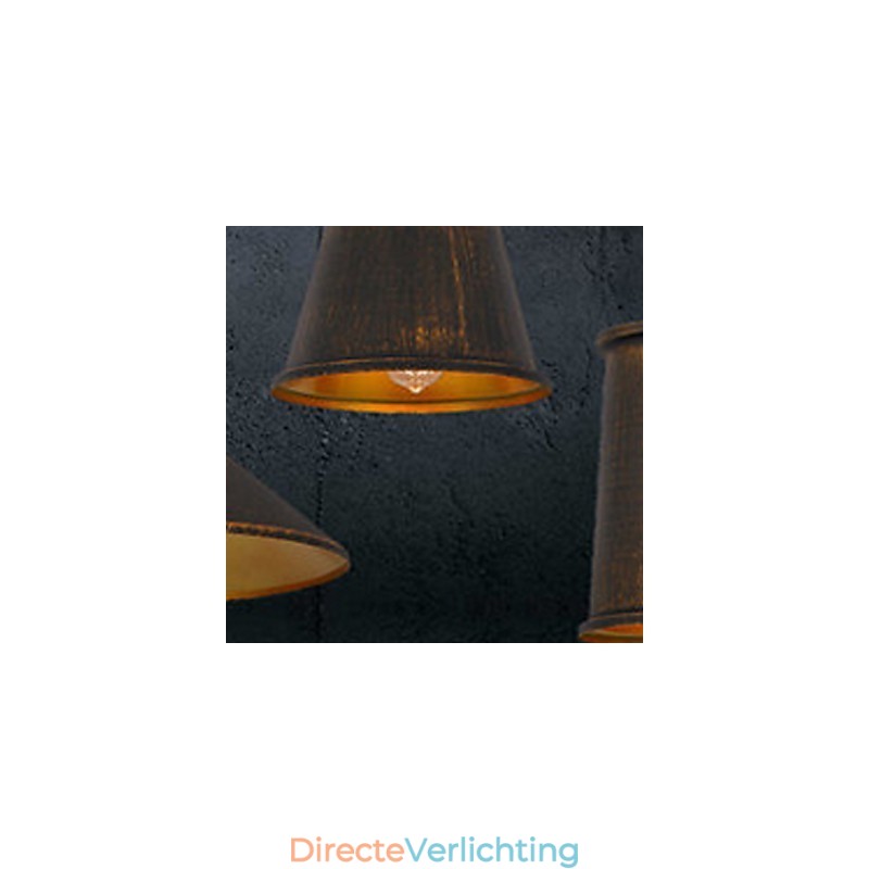 3-lichts kroonluchter mini-stijl moderne eigentijdse metalen hanglamp