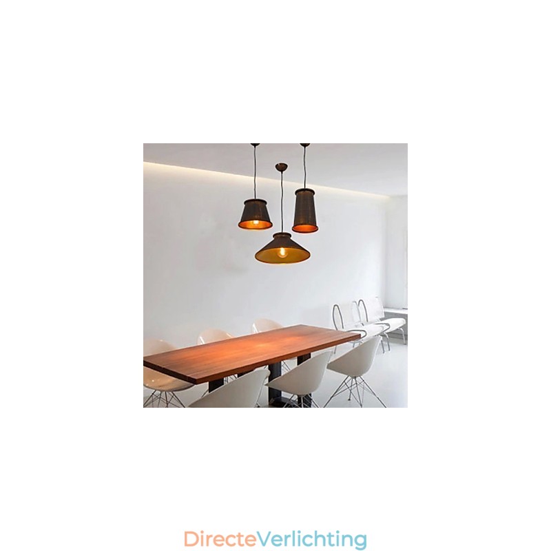 3-lichts kroonluchter mini-stijl moderne eigentijdse metalen hanglamp