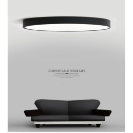 Ultradunne dimbare moderne eigentijdse Scandinavische stijl plafondlampen met acryl kap met afstandsbediening. Kan ook als wandlamp worden gebruikt.