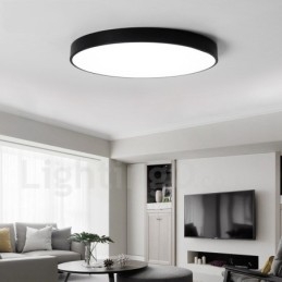 Ultradunne dimbare moderne eigentijdse Scandinavische stijl plafondlampen met acryl kap met afstandsbediening. Kan ook als wandlamp worden gebruikt.