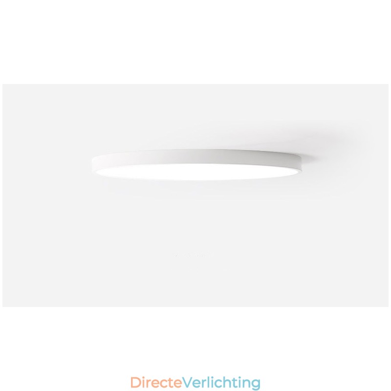 Ultradunne dimbare moderne eigentijdse Scandinavische stijl plafondlampen met acryl kap met afstandsbediening. Kan ook als wandlamp worden gebruikt.