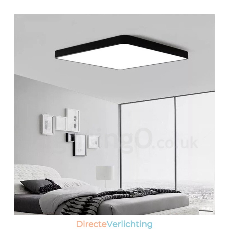 Dimbare moderne eigentijdse Scandinavische stijl plafondlampen met acryl kap en afstandsbediening