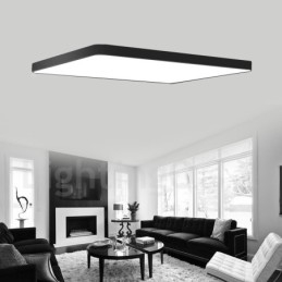 Dimbare moderne eigentijdse Scandinavische stijl plafondlampen met acryl kap en afstandsbediening