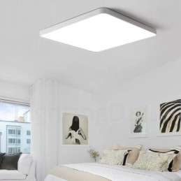 Dimbare moderne eigentijdse Scandinavische stijl plafondlampen met acryl kap en afstandsbediening