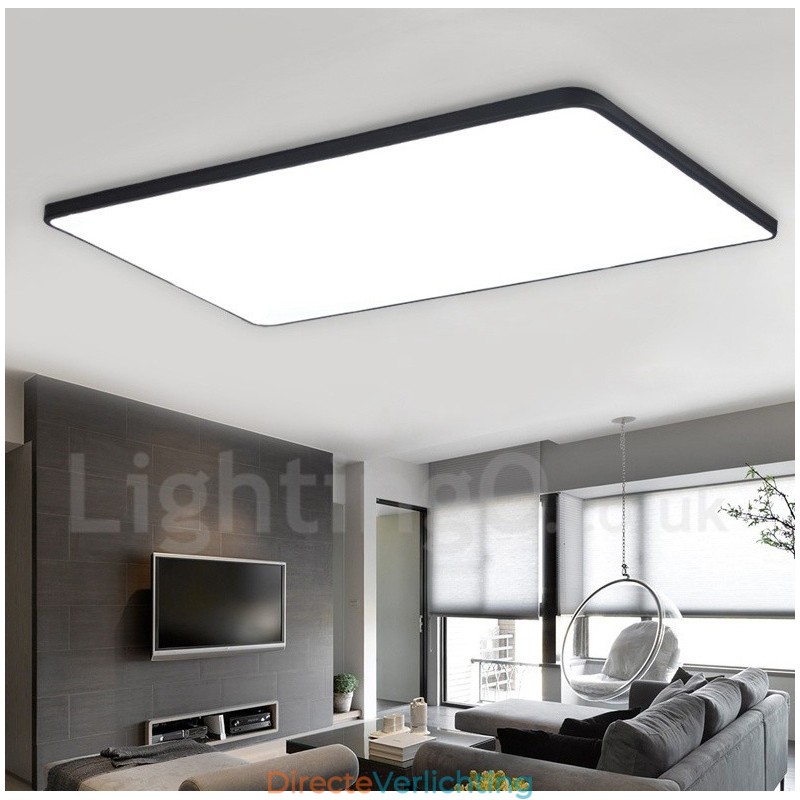 Dimbare moderne eigentijdse Scandinavische stijl plafondlampen met acryl kap en afstandsbediening