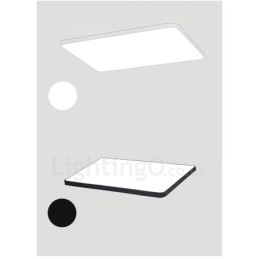 Dimbare moderne eigentijdse Scandinavische stijl plafondlampen met acryl kap en afstandsbediening