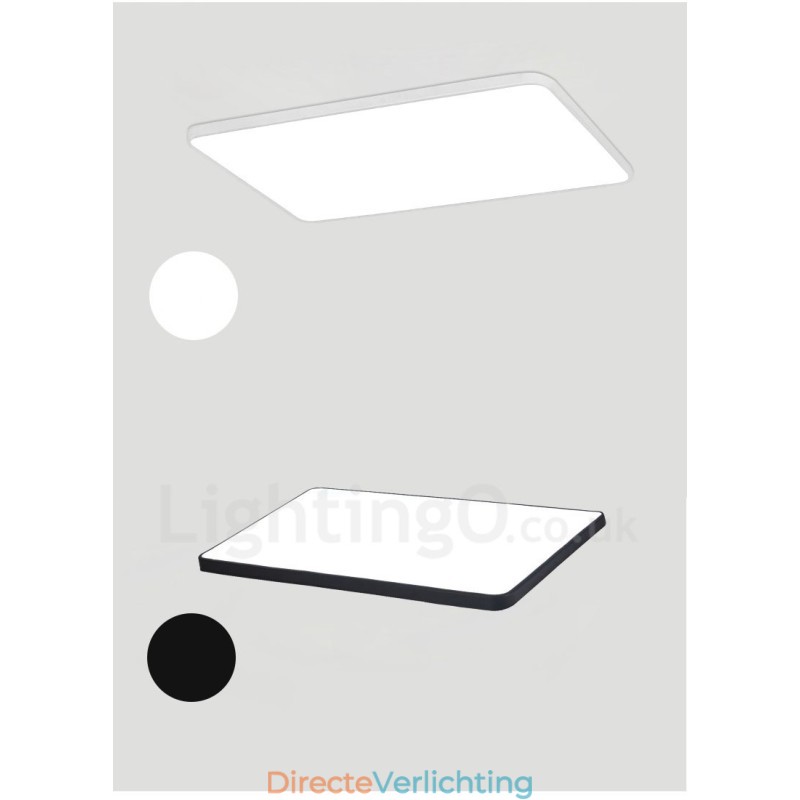 Dimbare moderne eigentijdse Scandinavische stijl plafondlampen met acryl kap en afstandsbediening