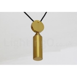 Puur koperen moderne eigentijdse Scandinavische stijl Rise and Fall hanglamp messing plafondlamp