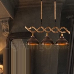 3-lichts hanglamp plafondlamp