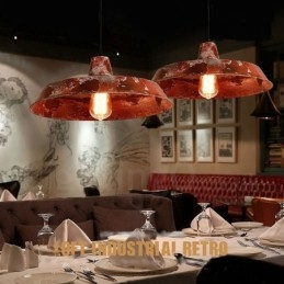 1 Licht Rustieke Lodge Retro Vintage Hanglamp Loft