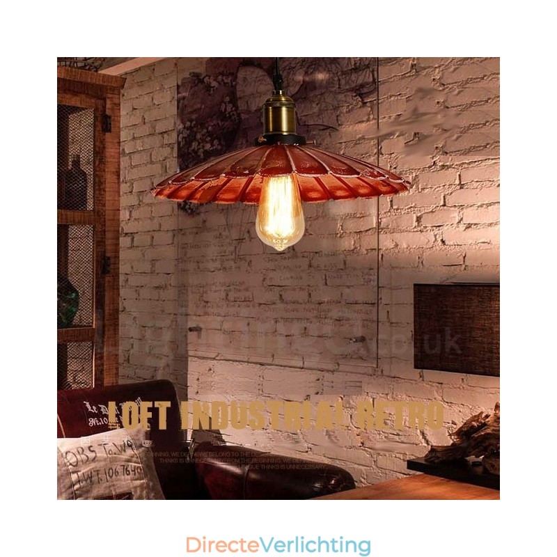 1 Licht Rustieke Lodge Retro Vintage Hanglamp Loft