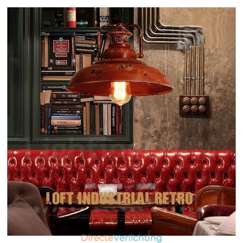 1 Licht Rustieke Lodge Retro Vintage Hanglamp Loft