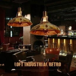 1 Licht Rustieke Lodge Retro Vintage Hanglamp Loft
