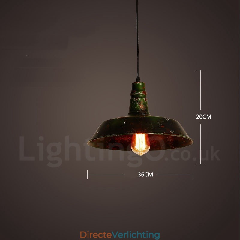 1 Licht Rustieke Lodge Retro Vintage Hanglamp Loft