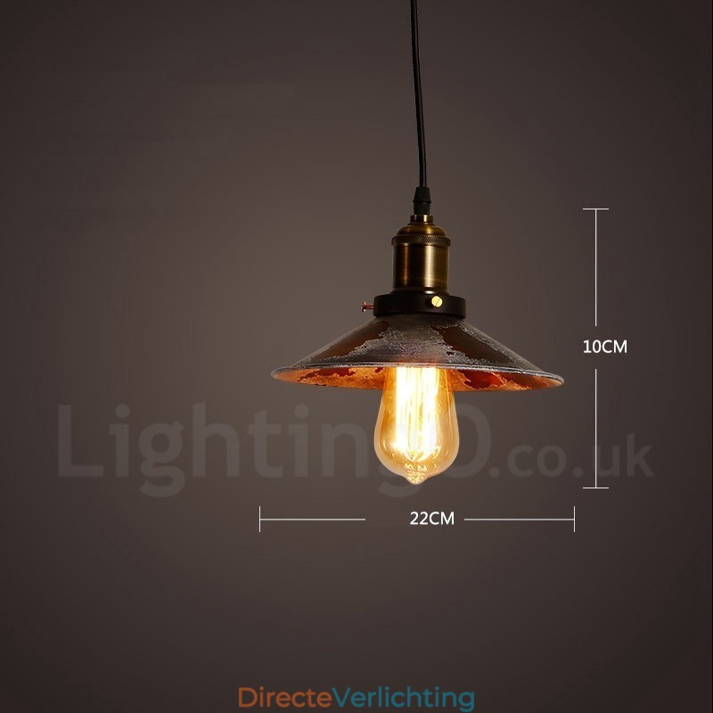 1 Licht Rustieke Lodge Retro Vintage Hanglamp Loft