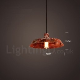 1 Licht Rustieke Lodge Retro Vintage Hanglamp Loft