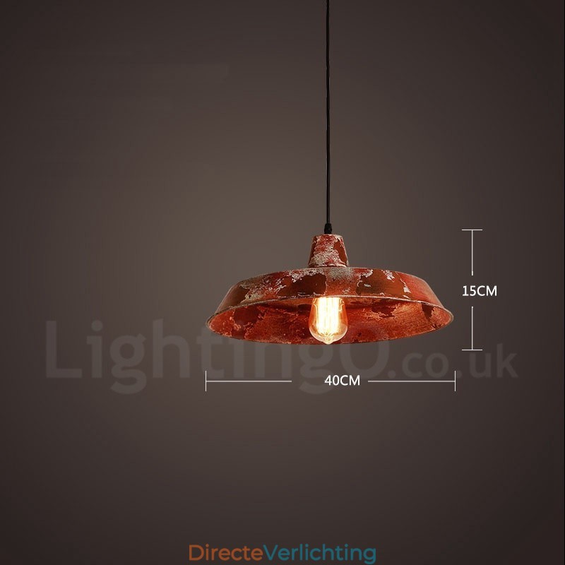 1 Licht Rustieke Lodge Retro Vintage Hanglamp Loft
