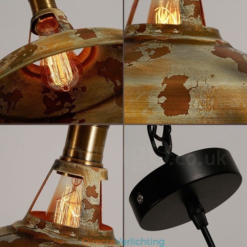 1 Licht Rustieke Lodge Retro Vintage Hanglamp Loft