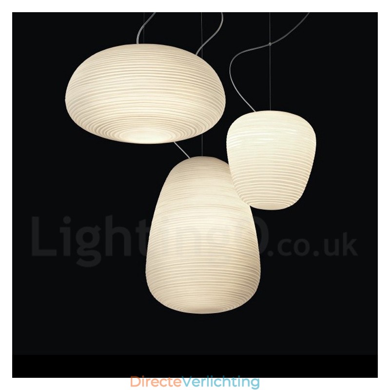 1 Lichts Moderne Hedendaagse Hanglamp Plafondlamp met Glazen Kap