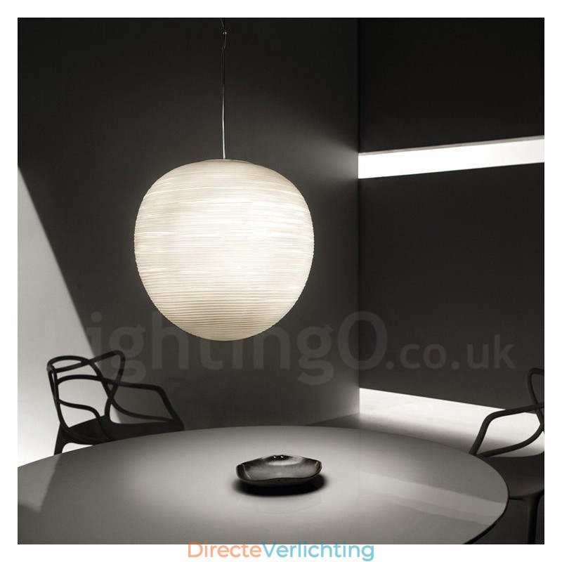 1 Lichts Moderne Hedendaagse Hanglamp Plafondlamp met Glazen Kap