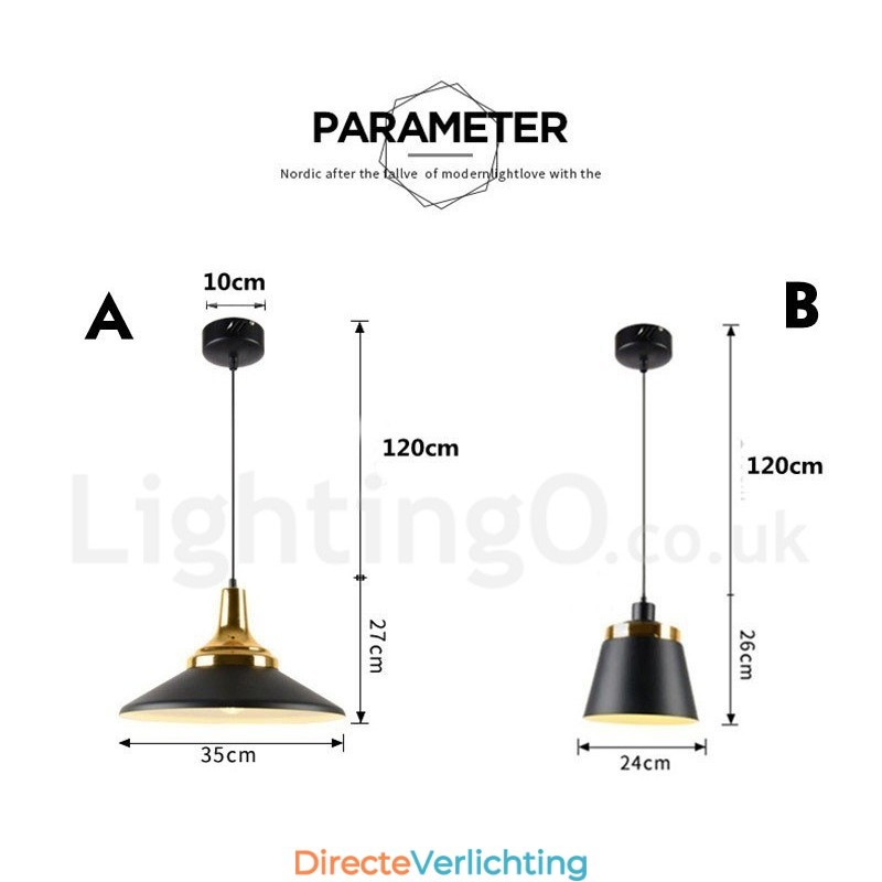 1 Licht Moderne Hedendaagse Hanglamp Plafondlamp