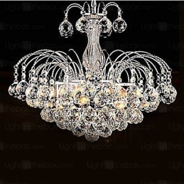 Hanglamp Luxe Moderne Kristallen Woonkamer 3 Lichts Kroonluchter