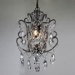 Moderne kroonluchter ontwerp vintage kroonluchter loft kristal licht armatuur lustre hanglamp