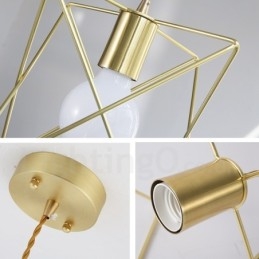 Moderne, eigentijdse hanglamp van staal met 1 licht en kap