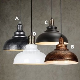 Moderne, eigentijdse hanglamp met 1 lichtbron van aluminiumlegering en aluminiumlegeringskap