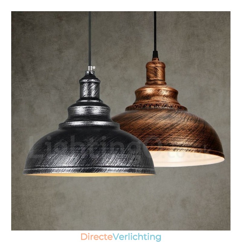 Moderne, eigentijdse hanglamp met 1 lichtbron van aluminiumlegering en aluminiumlegeringskap