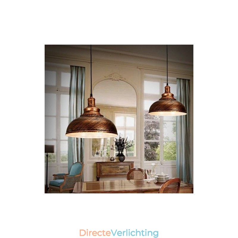 Moderne, eigentijdse hanglamp met 1 lichtbron van aluminiumlegering en aluminiumlegeringskap