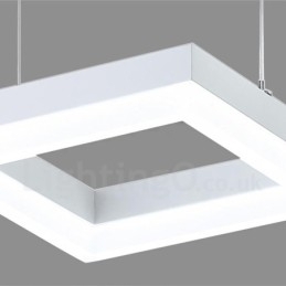 Moderne, eigentijdse hanglamp van aluminiumlegering met 3 lampen en acryl kap
