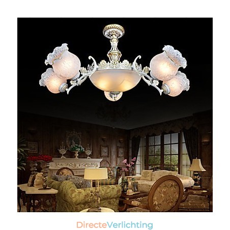 Kroonluchter Traditioneel Klassiek Vintage Retro Metaal Kroonluchter Traditioneel Klassiek Vintage Retro Metaal