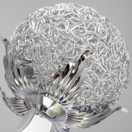 Dimbare moderne eigentijdse 12-lichts stalen kroonluchter met aluminiumlegering kap