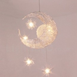 5-lichts moderne, eigentijdse hanglamp