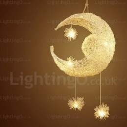 5-lichts moderne, eigentijdse hanglamp